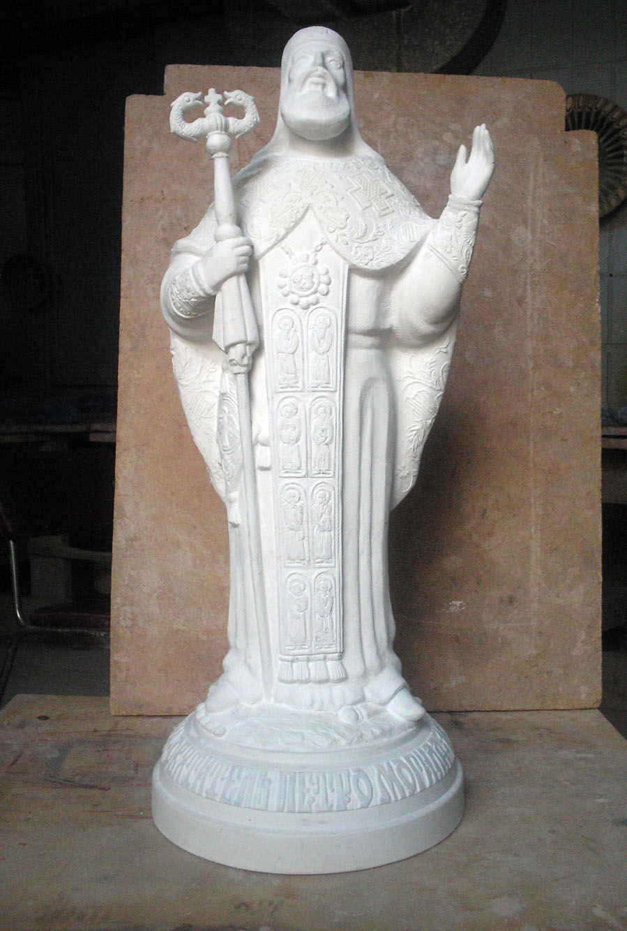 Проект пам’ятника Петру Могилі. Гіпс